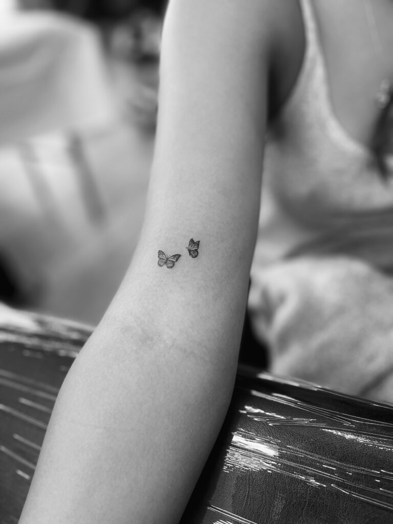 butterflies tattoo